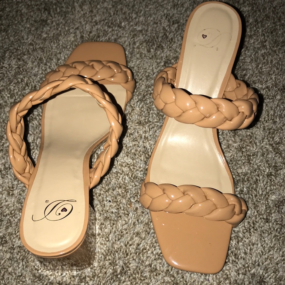 Brown heels